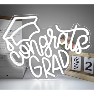 Congrats Neon Sign USB Powered CONGRATS Neon Light Sign