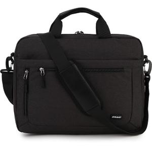 RAVUO Laptop Bag for Men, Water Resistant Shoulder Messenger Bag 15.6inch Computer Carrying Case Business Briefcase with Organizer Pocket