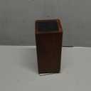 Dmore magnetic knife block without knives, 360 rotatable magnet knife holder stand made of fine acacia wood, Extra Large capacity knife storage for knives and utensils for kitchen counter top (Wide: 4.5x4.5 inches)