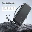 JCMO Carrying Case Accessories for Nintendo Switch 2 Console 2025, 23 in 1 Gift Kit with Carrying Bag, Protective Cover Shell, Screen Protector, Thump Grips & More, for Travel and Storage Case, Black