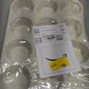 2 Pack 12 Cups Silicone Muffin Pan with Metal Reinforced Frame Regular Size Silicone Molds Cupcake Cake Baking Pans Cookie Baking Chocoflan Cupcake Mold Nonstick Muffin Tin Home Baking Supplies (Cream)