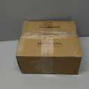 2Pcs Trailer Halo Light Steel Box Housing w/6" inch Oval 52 Red LEDs Stop Turn Tail Lights & 2" inch 9 Amber LEDs Clearance Side Marker light w/License bracket Recessed Mount submersible IP67,DC 12V