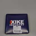XiKe 10 Pack White 2" Nylon Garage Door Roller 4" Stem, Quiet/Durable and High Load, Use 6200-2RS Double Seals Precision Bearings.