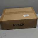 7 code Thicken & Sturdy Clear Shoe Storage Organizer with Magnetic Door, Stackable Boxes for Closet, Foldable Shoe Rack for Sneaker Boot Container, Plastic Shoe Cabinet Shoe Box 6 Pack, Black