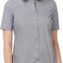 Chef Works Women's Malibu Shirt (3X-Large, Grey)