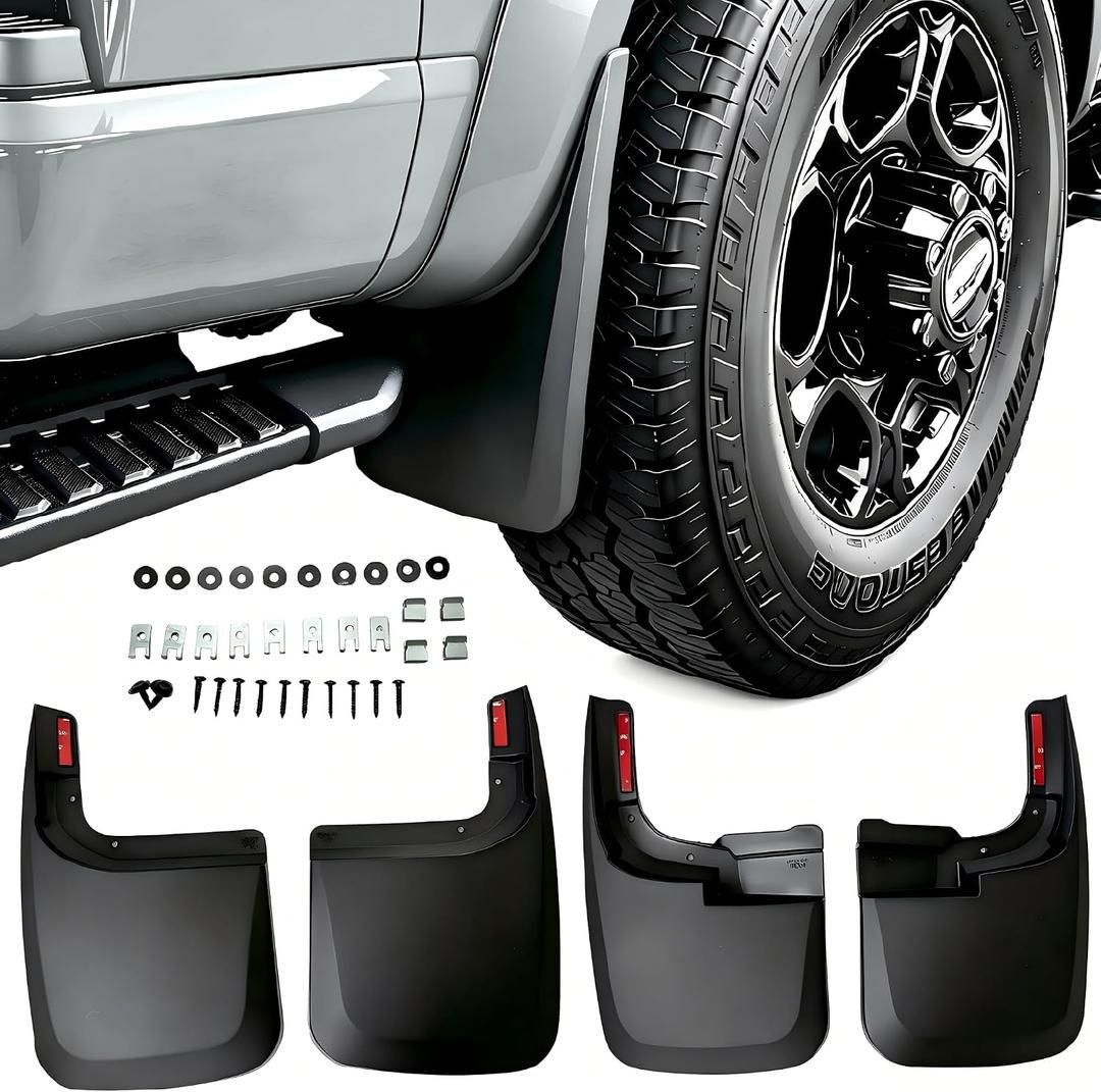 Mud Flaps for 2017-2026 Ford F250 F350 w/o OEM Fender Flares