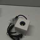 Feit Electric Gray 60W Industrial Style Table Cube Lamp Base