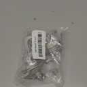 1st Choice 6 Pack Clear Plastic Suction Cup Hooks, Ultra Heavy Duty, Strong Power Lock, Vacuum Traceless, Smooth Waterproof Oil-Proof Wall Shower Kitchen Window Bathroom Holder