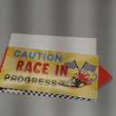 Tenare 20 Pieces Race Car Party Sign Race Car Party Themed Directional Signs Funny Cutouts Welcome Yard Outdoor Wall Decoration Supplies for Birthday Backdrop Photo Props Outdoor Decor