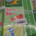 BATATADOCE Playroom Rug - ABC Rugs for Kids Playroom Educational Rug for Learning Alphabet, Numbers, Colors, Season and Animal Words Kids Play Mat for Classroom Bedroom, Green, 2.5x4 Feet