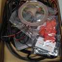 Acrylic Interior Car LED Strip Light with Wireless APP, RGB Dreamcolor 6 in 1 with 175 inches 593 LEDs Fiber Optic Ambient Lighting Kits, 16 Million Colors Sound Active Function Car Neon Lights