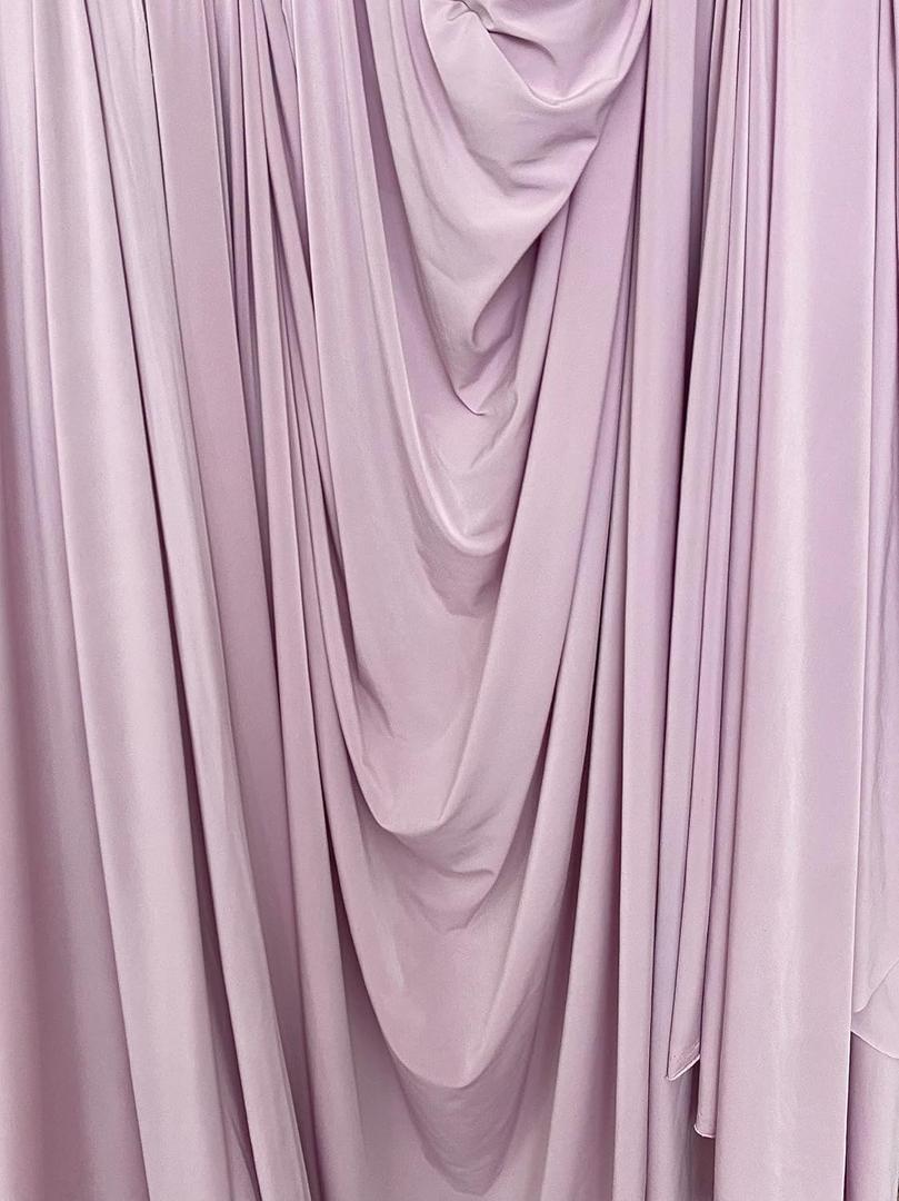 DTY Jersey Fabric Double Brushed Knit - Soft Light Stretchy Fabric and 4-Way Stretch Fabric by The Yard for Sewing Projects - Comfort and Versatility - 58 Inches - 1 Yard (Blush)
