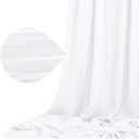10 Yard White Gauze Cheesecloth Craft Fabric for DIY Wedding Arch Draping, Ceiling Drape, Table Runner, Curtain, Cloth Napkin, Craft Gauze Fabric for Background Party Banquet Wedding Decor