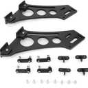 Spoiler Mount Brackets, CNC Aluminum Alloy Car Rear Wing Mount Brackets, Rear Wing Legs Tail Spoiler Legs for Automobiles