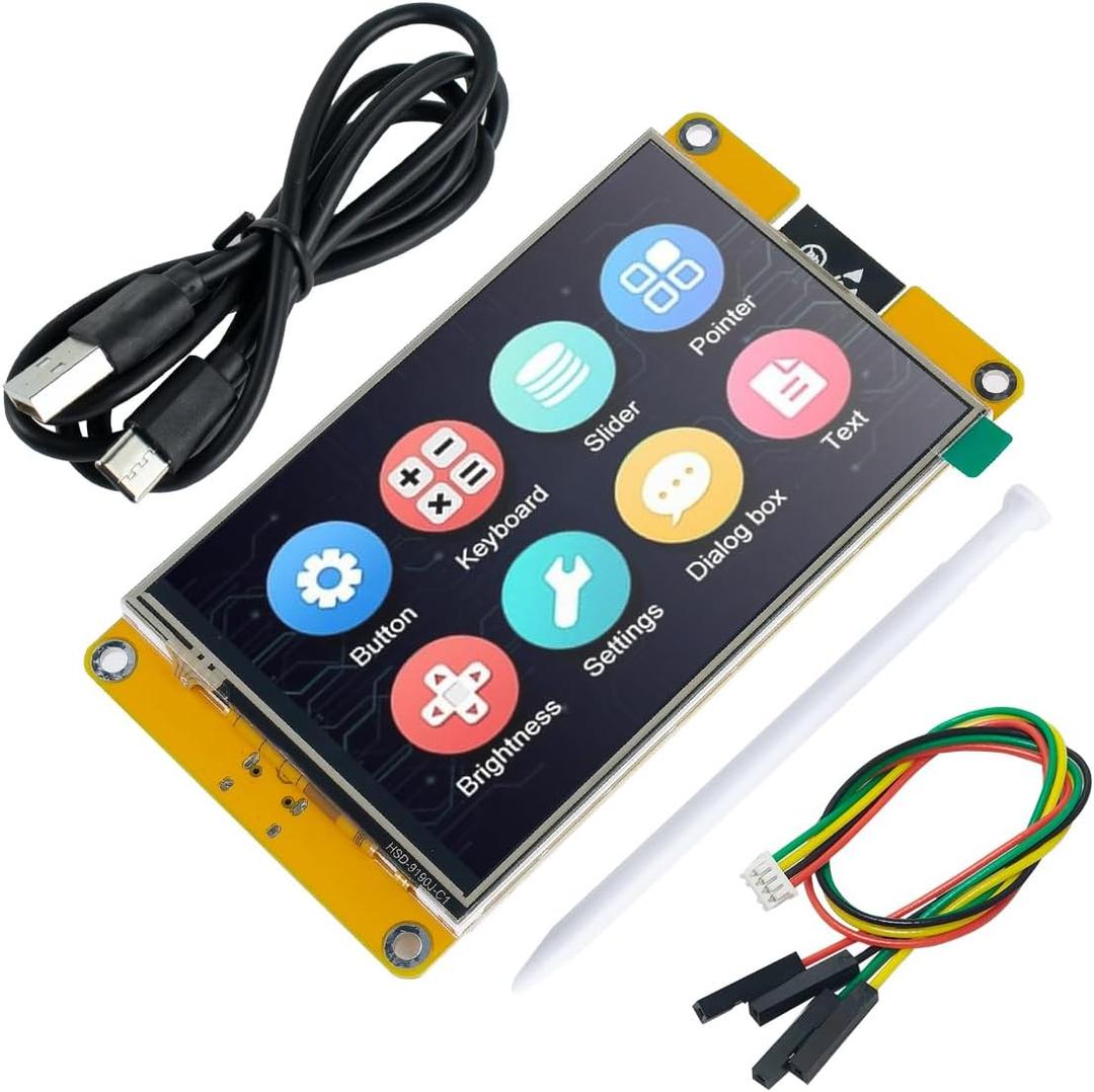 Hosyond 4.0'' 320x480 Touch Screen with ESP32-32E ESP32 Display with WiFi+BT, ST7796S Driver LCD TFT Screen Module for Arduino IoT