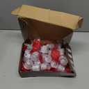 1000 Pieces Artificial Rose Petals with 24 Pack LED Tea Lights Candle, Flameless Battery Operated Candles,Romantic Decorations Special Night Set for Valentines, Wedding Decor