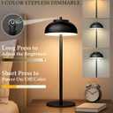 4 x 4 Pack Led Cordless Table Lamps Rechargeable,Table Lights Battery Operated-IP65 Waterproof-for Outdoor Patio/Restaurants/Home/Dinner/Table Lighting-Touch Control & Dimmable