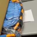 JOY SPOT 3FT Toddler Trampoline with Adjustable Handlebar, 36" Foldable & Spring-Free, Mini Kids Indoor Outdoor Trampoline for Ages 1-6, Noiseless Jumping Mat, Safe & Sturdy Design, Supports Up to 100 lbs (Blue)