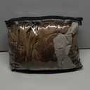 PRIMROSE 100% Full Blackout Brown Velvet Curtains 90 inch Long for Living Room,Set of 2 Liner Rod Pocket Back Tab Thermal Window Curtains Room Darkening Heavy Decorative Curtains Drapes for Bedroom