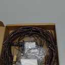 Enchanted Willow Vine Lights with Remote, Christmas Swags Decorations Indoor Room Decor, 18 Branches 144 LEDs Lighted Willow Vine Lights for Walls Bedroom Home Decor (Brown)