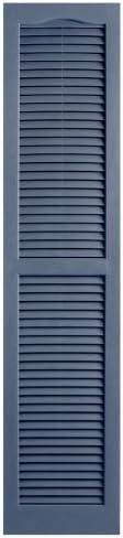 Alpha VNB1555BUOL Open Louver, 2 Pack, 14" x 55", Blue