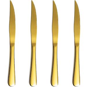 Four Bread Knife and One Gold Spoon