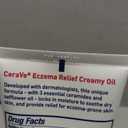 CeraVe Eczema Relief Creamy Body Oil, Eczema Calming Cream With Colloidal Oatmeal & Safflower Oil For Dry Skin & Itchy Skin Relief, Steroid Free & Paraben Free, 8 Ounce