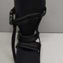Plantar Fasciitis Night Splint, Adjustable Foot Brace for Pain Relief, Achilles Tendonitis Night Splint(Black Shell and Black lining M)