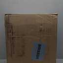 IRIS USA WeatherPro 19 Qt Storage Bins with Lids, 6 Pack, BPA-Free Plastic Gasket Box with Tight Latch and Seal, Stackable Nestable Tote Tub - Black/Red