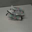 4 x Ivyu Christmas Headbands for Women Adults Girls Green Headband with Jeweled Pearl Sparkly Headbands