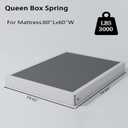 Vaciwe Queen Box Spring 6 Inch Heavy Duty Metal Box Springs Mattress Foundation with Easy Clean Fabric Cover, Noise Free, Easy Assembly
