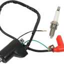labwork Ignition Coil and Spark Plug Replacement for Honda CR80R CR85R 1987-2007 Replacement for 30500-GS2-005