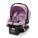 Graco SnugRide Lite LX Infant Car Seat, Lightweight Rear-Facing Seat for Babies 430 lb, 4-Position Adjustable Base, Latch Installation & ProtectPlus Engineered, Lilac Mod. (Manufacturing Date: 02/04/2026)