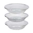 Soil Sifter for Garden Suitable for 5 Gallon Buckets (3 PCS 3/8in,1/4in,1/8in,)