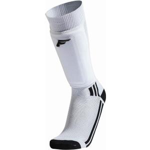 Franklin Sports Youth + Adult Soccer Shin Guard Socks - Built-In Shin Guards - Black or White - Assorted Colors May Vary (X-Small)