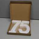 75th Birthday Decorations for Women Men,75 Birthday Decorations for Centerpieces Table,75 Light Up Numbers Sign Led for Party Backdrop Wall Decor for Wedding Anniversary Home