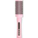 Farery 1.75 Inch Thermal Brush, Heated Round Brush for Blowout Look on Medium Length Hair, Ceramic Barrel Styling Brush, 5 Heat Settings, Anti-Scald Cool Tip, Auto Shut-Off, Dual Voltage Travel, Pink
