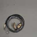 XZQTIVE Women's Skinny Leather Belts Ladies Thin Waist Belts for Jeans Dress Pants Trendy Black Belt with Gold Buckle