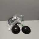 Wig Stand 2PCS Black Adjustable Height Plastic Wig Head Stand Portable Wig Holder Stands Non-Slip Wig Head Holders Sturdy for Multiple Wigs and Hats Styling Drying Display