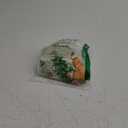 Artoid Mode Gingerbread Gifts Round Winter Placemats Set of 4, 14 Inch Christmas Place Mats for Gift Party Table Dining Decoration