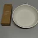 CAROTE Non Stick Frying Pan Skillet, Omelet Pan, Healthy Non Toxic Granite Chef Pan, Induction Compatible Egg Frying Pan with Heat-Resistant Handle, PFOA-Free,Cream White, 8"