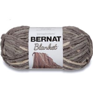 Bernat Blanket Yarn, 5.3 oz, Silver Steel, 1 Ball
