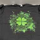 Celtic Knot Irish Shamrock Three Leaf Clover St Patricks Day T-Shirt, Size XL
