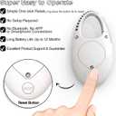Simple 3D Step Counter, Walking Pedometer, Steps Tracker with Neck Lanyard/Carabiner for Men Women Teens Adults Seniors