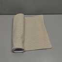 Lush Decor Farmhouse Ticking Stripe Yarn Dyed Table Runner, 13" x 72", Neutral