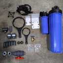 Blue Whole House Water Filter Housing