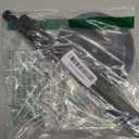 Black Hand Towel Holder Stand  Countertop T-Shaped Stainless Steel Towel Rack with Non-Slip Base for Vanity and Kitchen