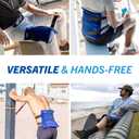 CryoMAX Cold Pack, Reusable, Latex Free, 8 Hour Cold Therapy, Large, 12" x 12" (1 Count)