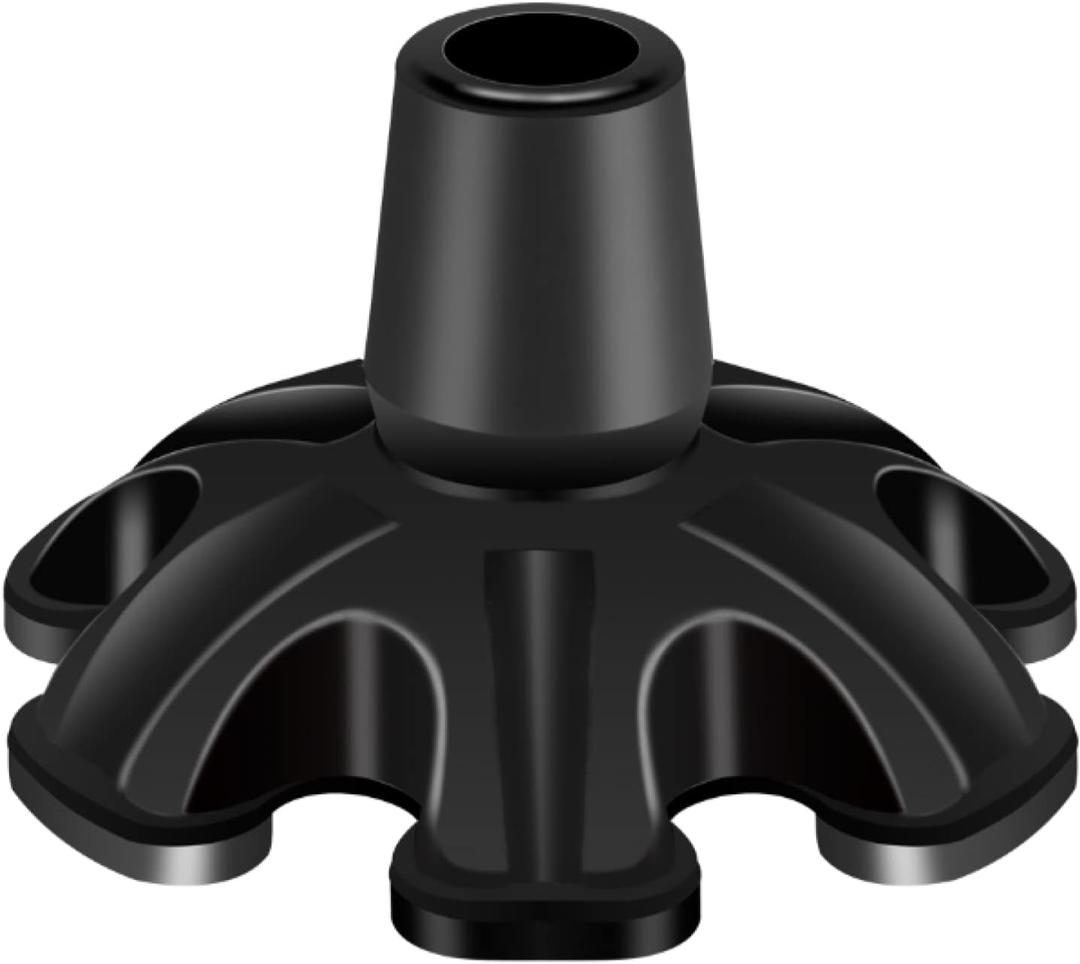 Cane Tip PANZHENG 3/4 inch 6 Support Cane Feet Self Standing Canes Tip, 6 Support Feets Base Replacement Walking Canes, Walking Sticks, Folding Canes (Black) Cane Tip PANZHENG 3/4 inch 6 Support Cane Feet Self Standing Canes Tip, 6 Support Feets Base Replacement Walking Canes, Walking Sticks, Folding Canes (Black)