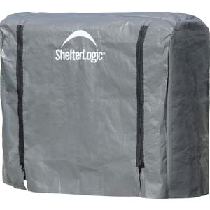 ShelterLogic Firewood Rack-in-a-Box Universal Full Length Cover for Firewood Storage Racks, Fits Most 4-Feet Firewood Racks Size: 4-Feet